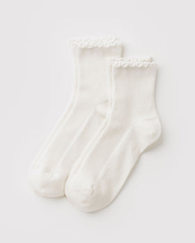 Lettuce Edge Sock Set of 2 C5