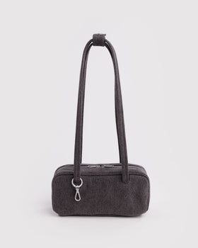 Small Denim Bowler Bag T5