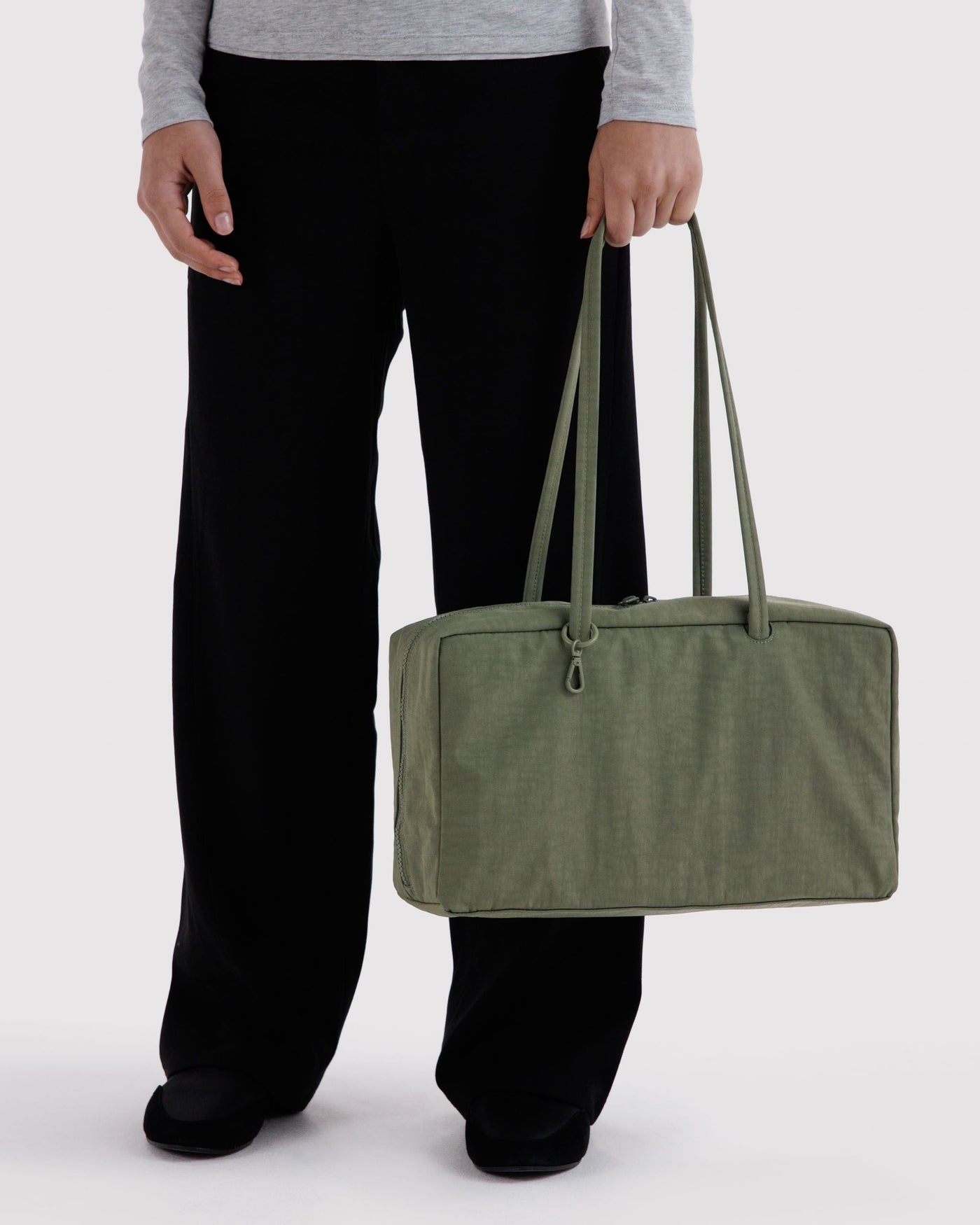 Medium Nylon Bowler Bag M2