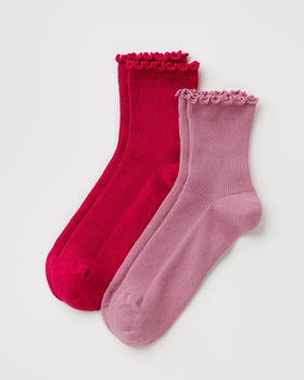 Lettuce Edge Sock Set of 2 C5