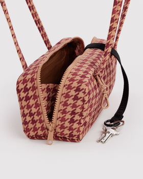 Small Nylon Bowler Bag F1