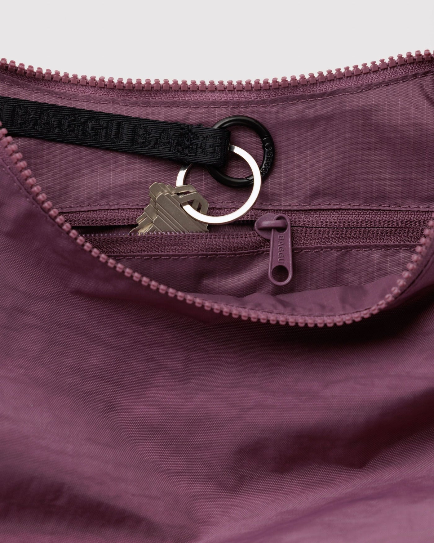 Medium Nylon Crescent Bag H8