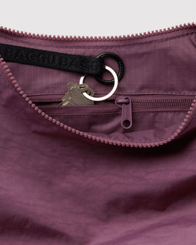 Medium Nylon Crescent Bag H8