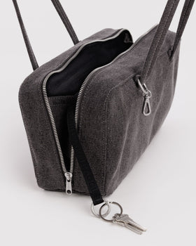 Denim Bowler Bag I3