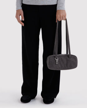 Small Denim Bowler Bag T5