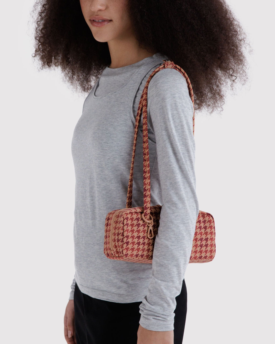 Small Nylon Bowler Bag F1