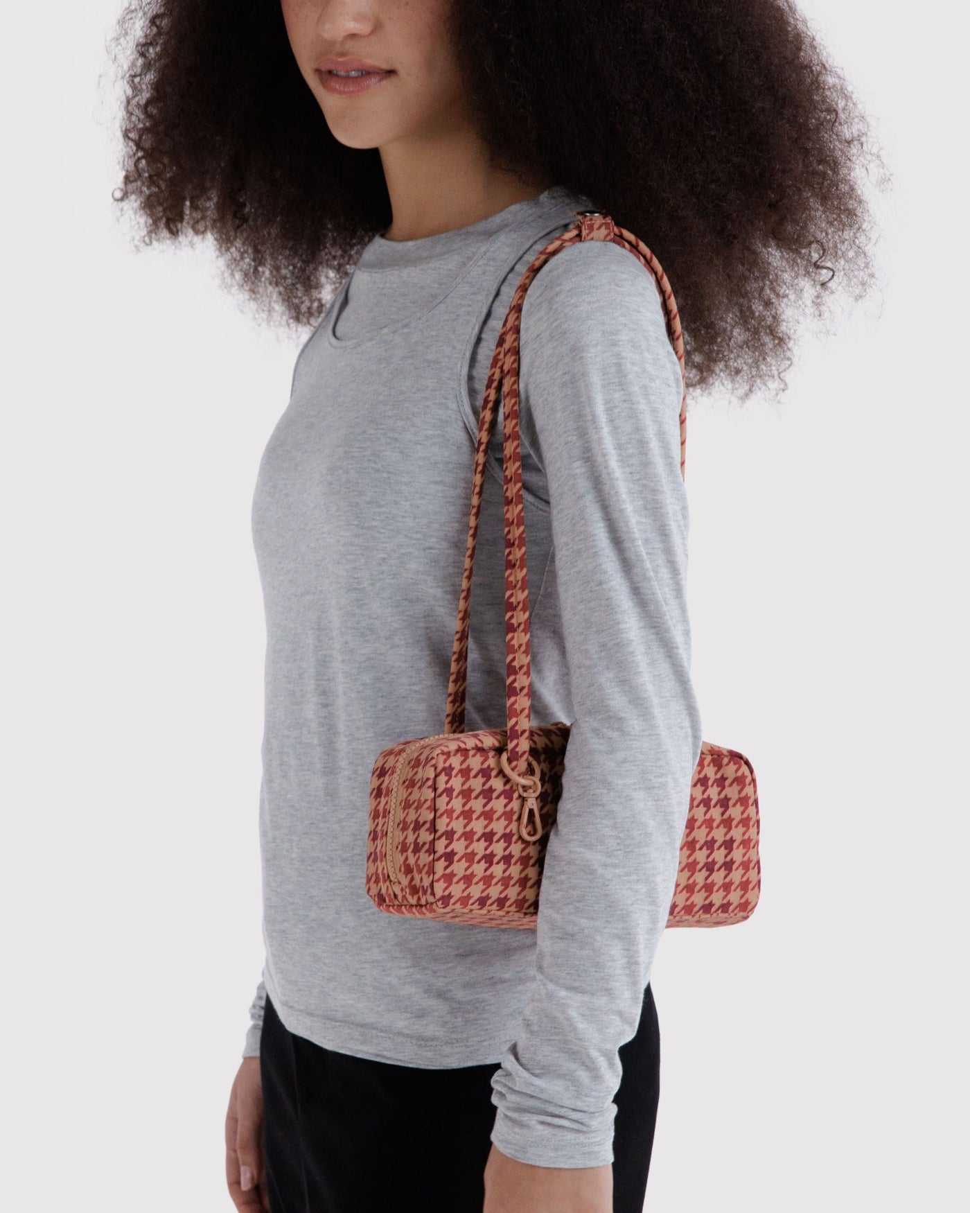Small Nylon Bowler Bag F1