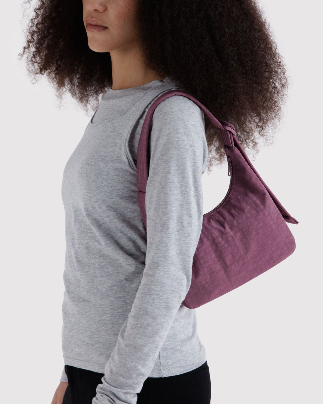 Mini Nylon Shoulder Bag T6