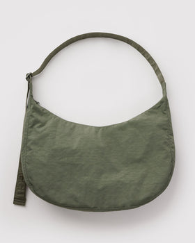 Large Nylon Crescent Bag E0