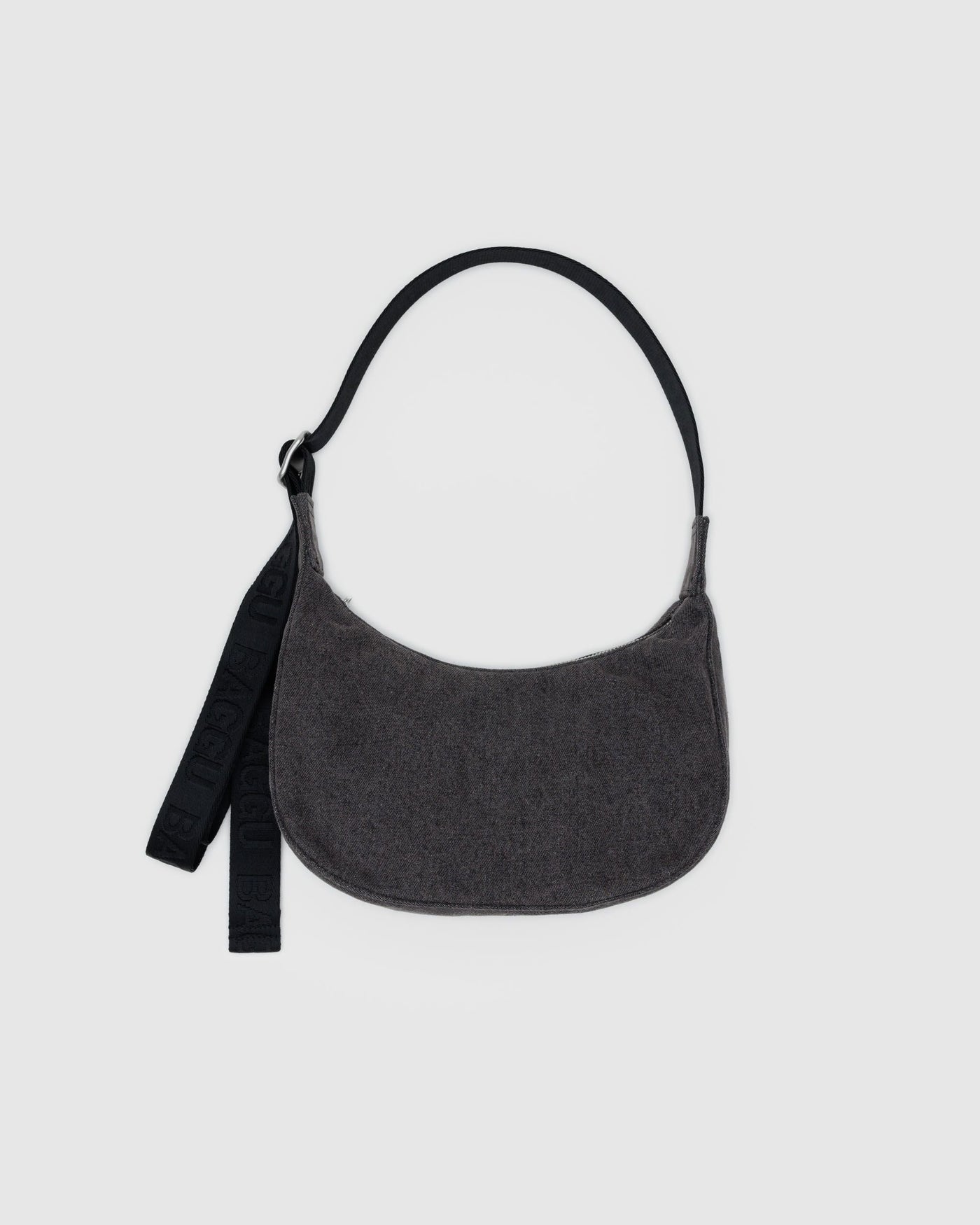 Small Denim Crescent Bag T2