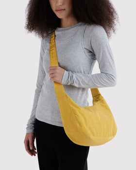 Medium Nylon Crescent Bag H8
