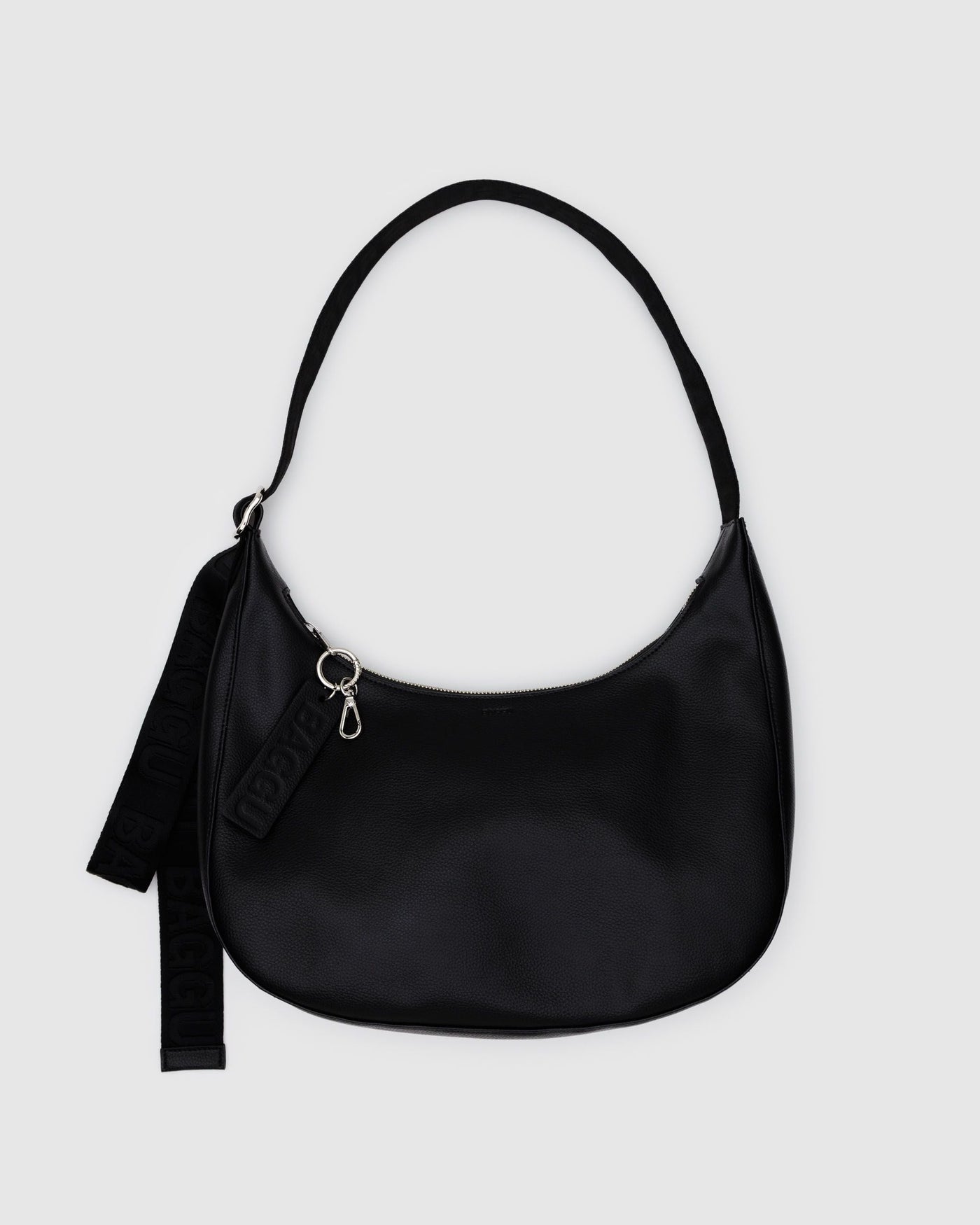 Medium Recycled Leather Crescent Bag N9