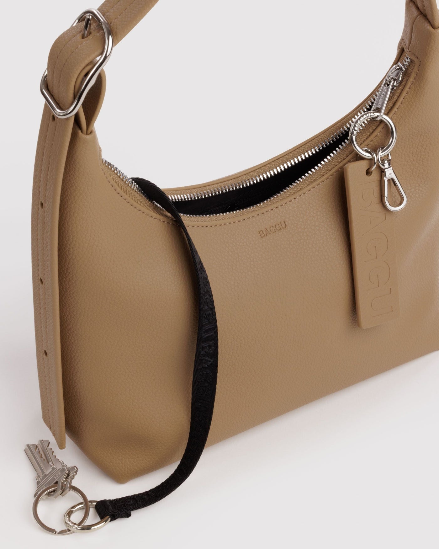 Mini Recycled Leather Shoulder Bag S4